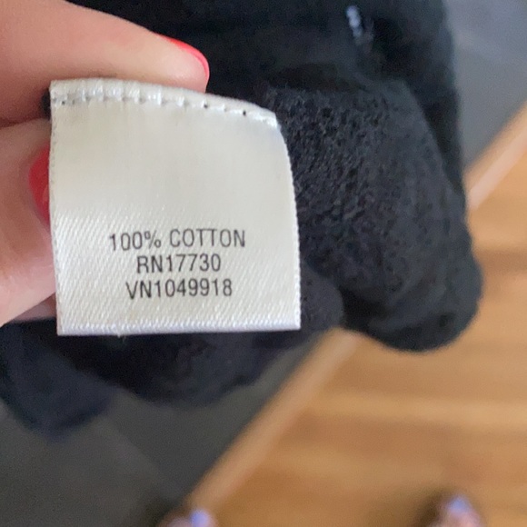 Merona Black Bathing Suit Cover Up Crochet - Picture 3 of 4